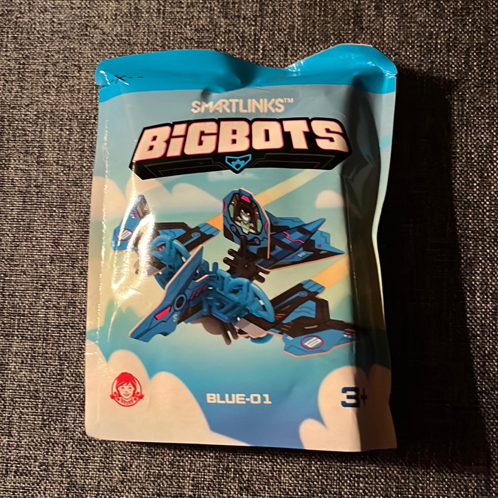 BIGBOTS blue-01 Wendy’s Smart links, children’s toy; ages 3+ Brand New $10.